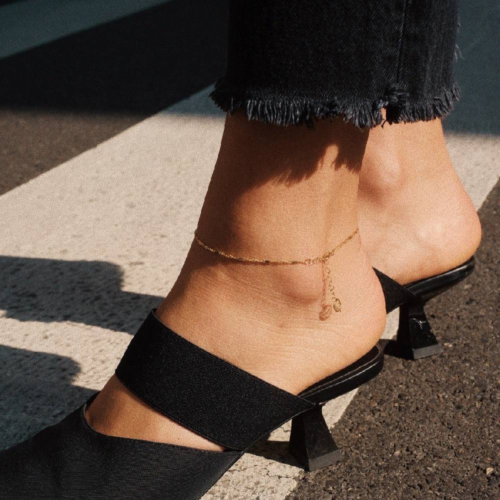 Lil Milan Girls Tears Anklet Offerta