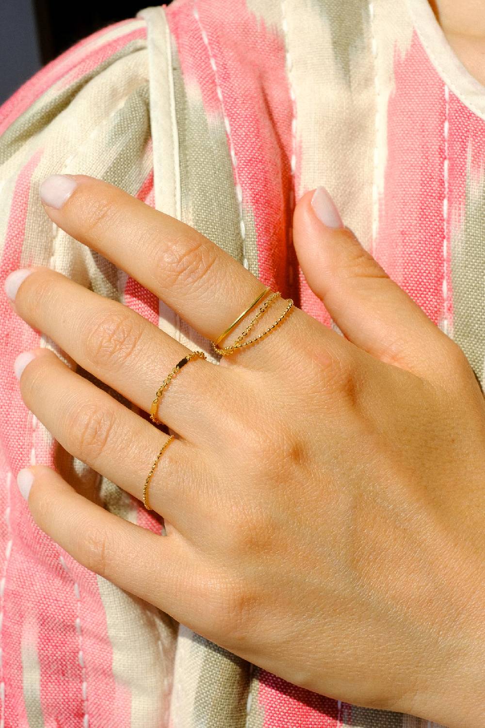Lil Milan Girls Tears Ring Nuova