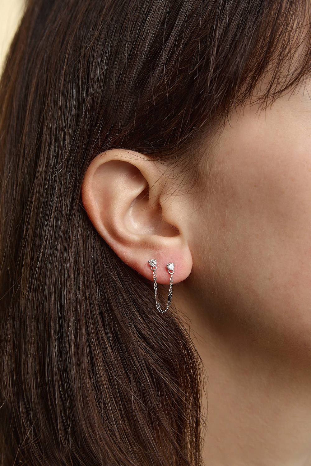 Lil Milan Girls Tears Earring In Linea