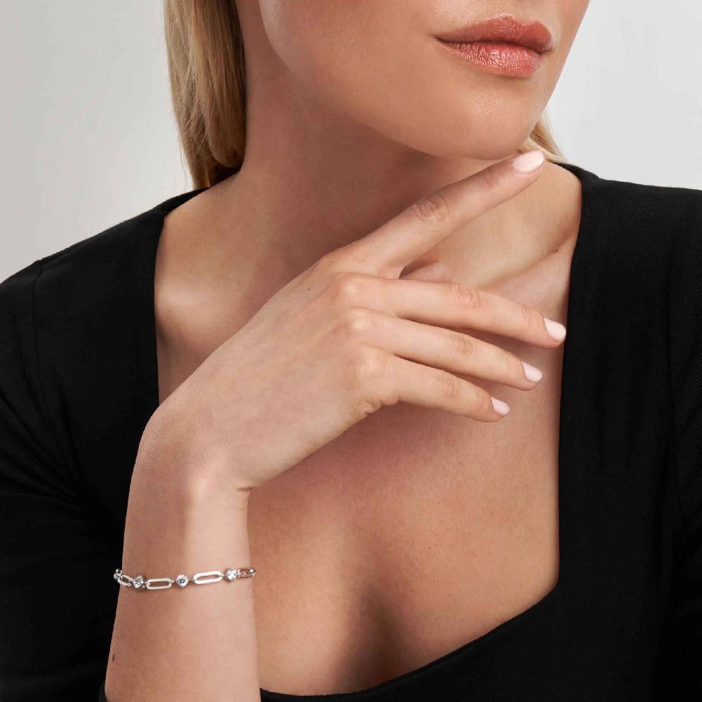 Nomination Bracciale Chainsofstyle con pietre Nuovo