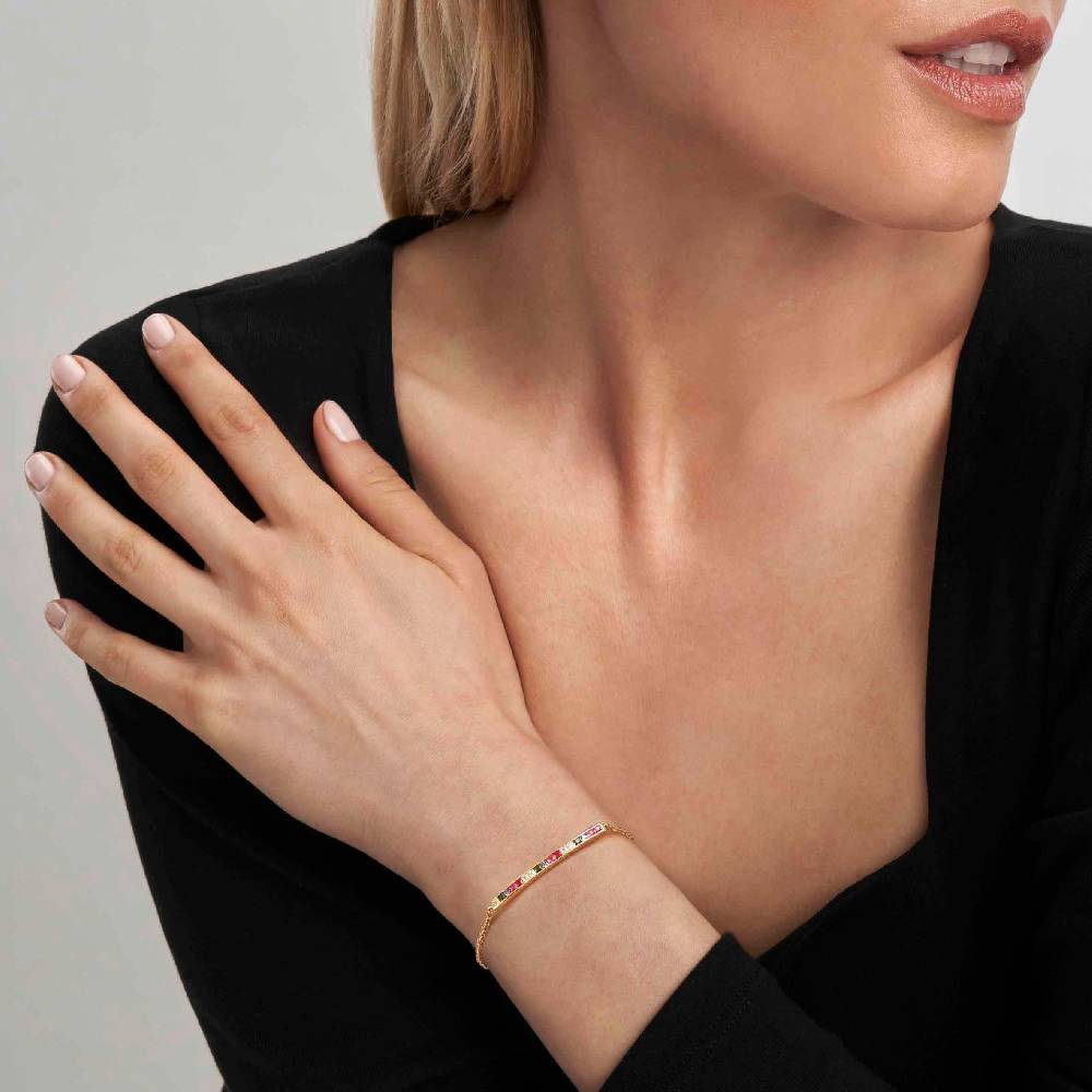 Nomination Bracciale Carismatica Centrale in Oro giallo e Zirconi Qualità