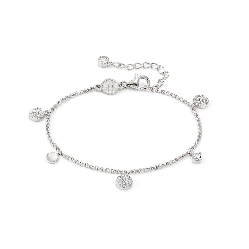 Nomination Bracciale Lucentissima Mix Pendenti Tondi e Cubic Zirconia