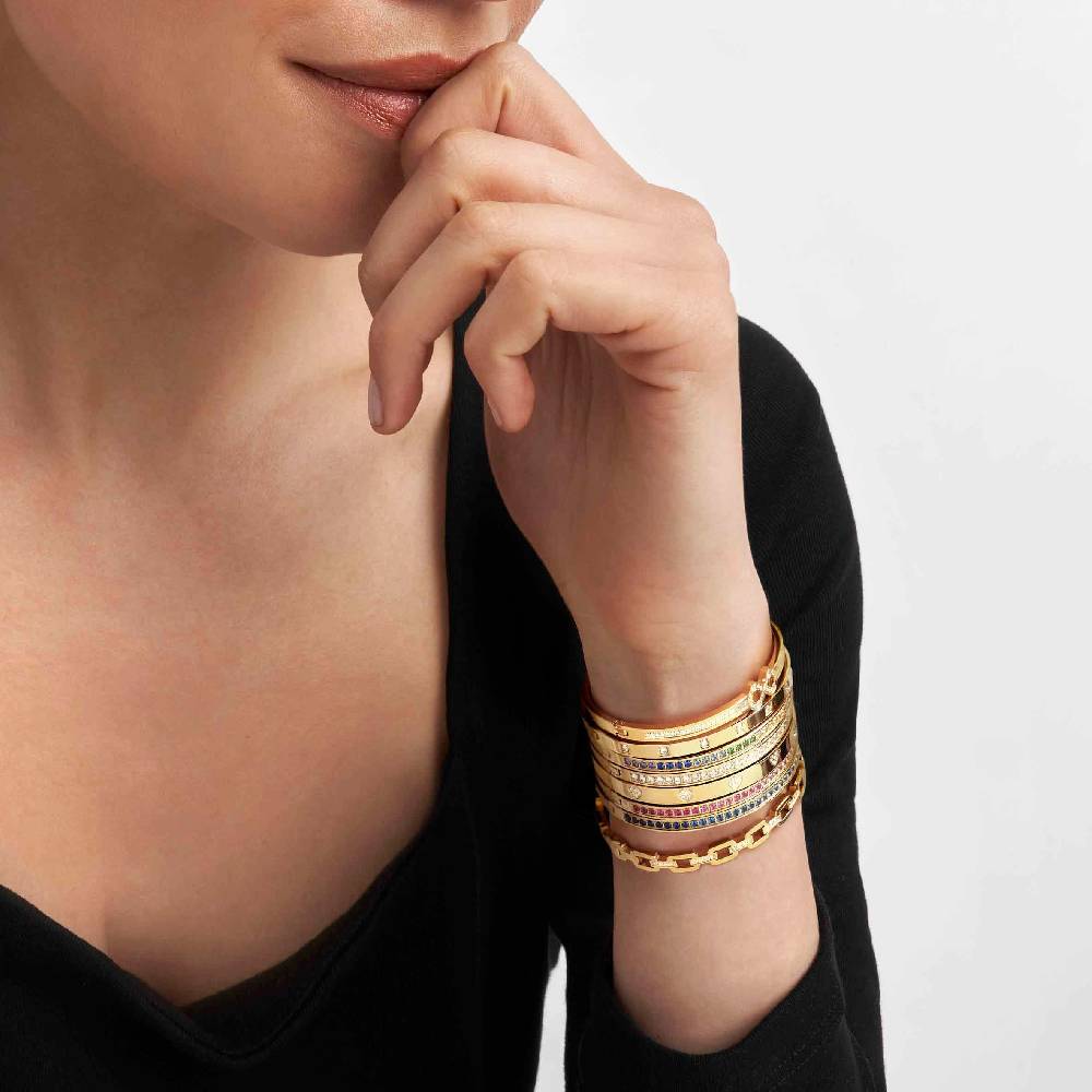 Nomination Bracciale Pretty Bangles con Zirconi Colorati In Vendita