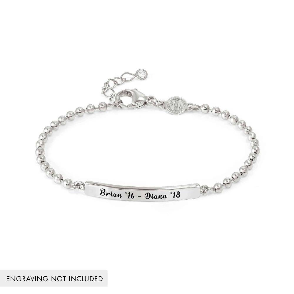 Nomination Bracciale Messaggi d'amore con Placca centrale incidibile I Più Venduti