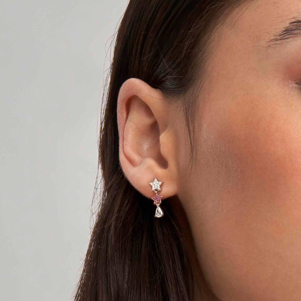 Nomination Orecchini Lucentissima Stelle e Cubic Zirconia Qualità