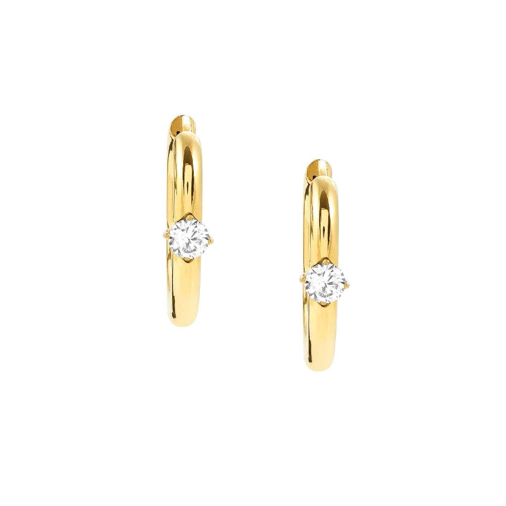 Nomination Orecchini Chainsofstyle Circolari con cubic zirconia Consegna Veloce