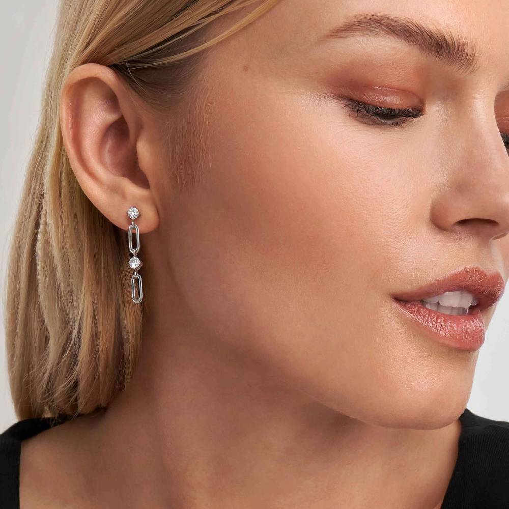 Nomination Orecchini Chainsofstyle Pendenti con Cubic zirconia Offerta