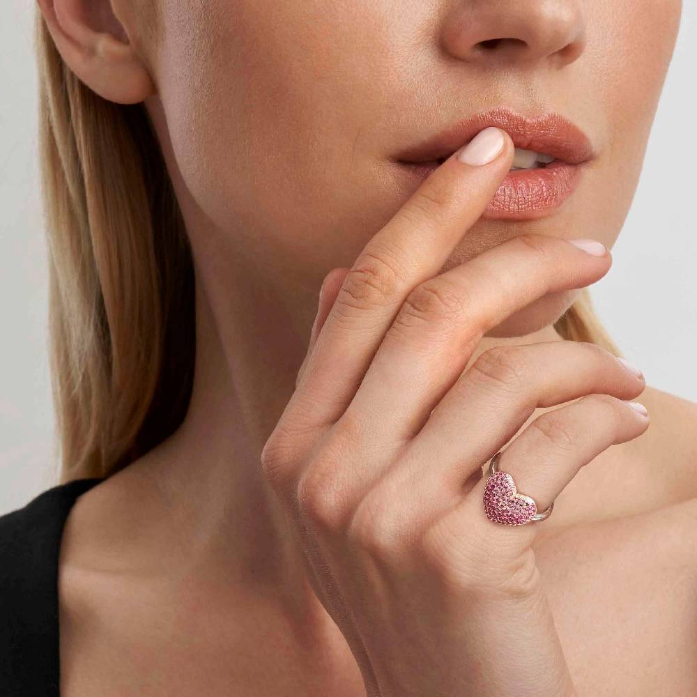 Nomination Anello Crysalis cuore con Cubic Zirconia In Saldo