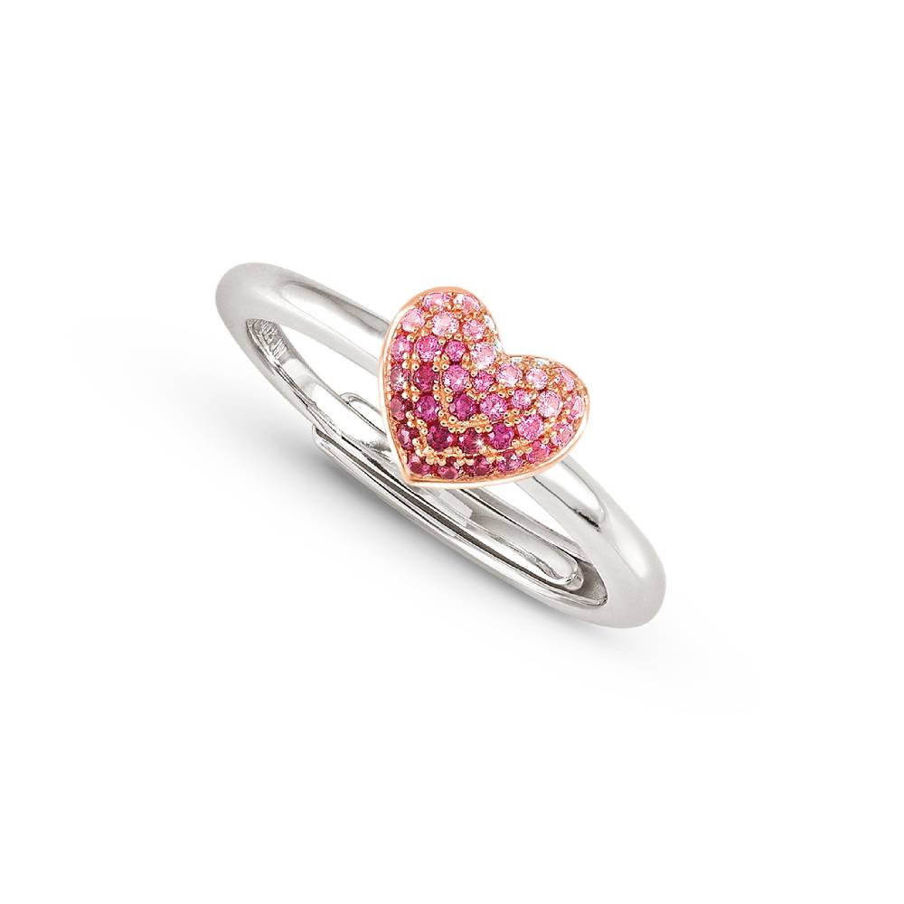 Nomination Anello Crysalis cuore piccolo con Cubic Zirconia In Linea