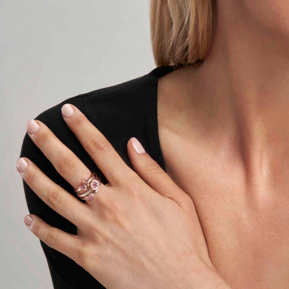 Nomination Anello Crysalis cuore piccolo con Cubic Zirconia In Linea
