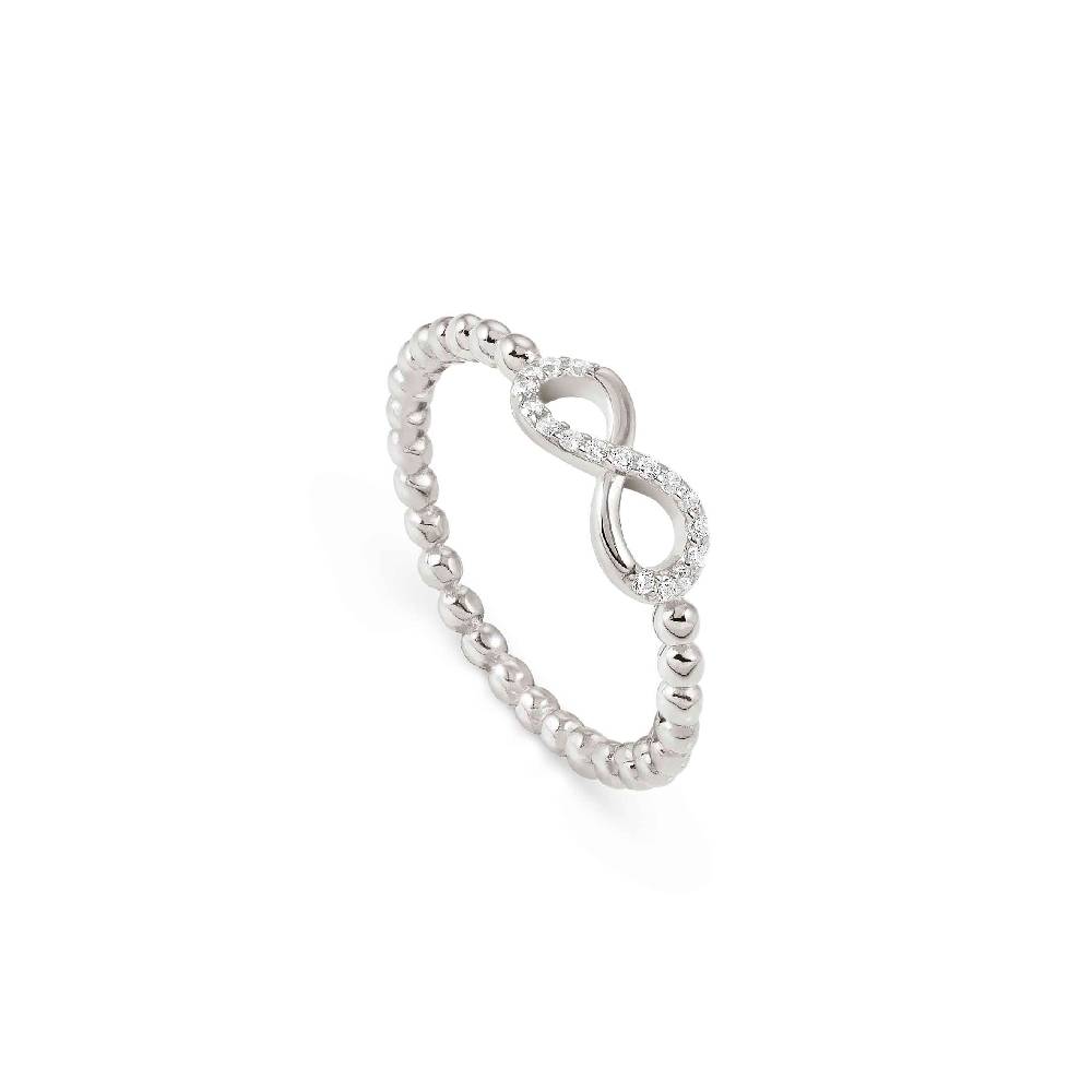 Nomination Anello Lovecloud Infinito con pietre Nuovo