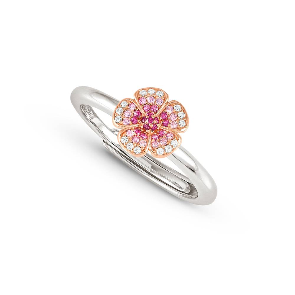 Nomination Anello Crysalis fiore piccolo con Cubic Zirconia Presa