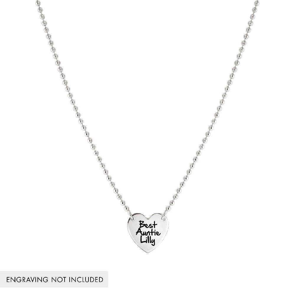 Nomination Collana Messaggi d'amore con Cuore incidibile Vendita Economica