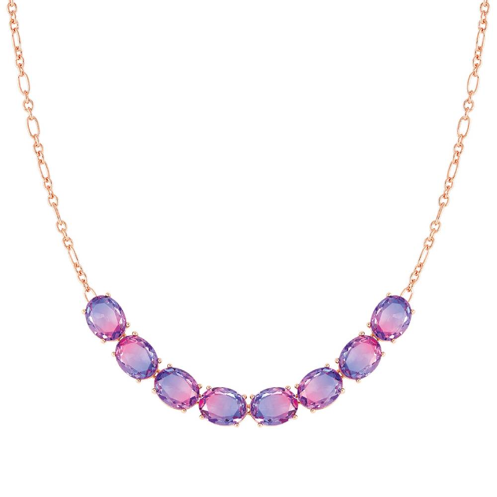Nomination Collana Symbiosi pietre bicolore rosa e viola I Più Venduti