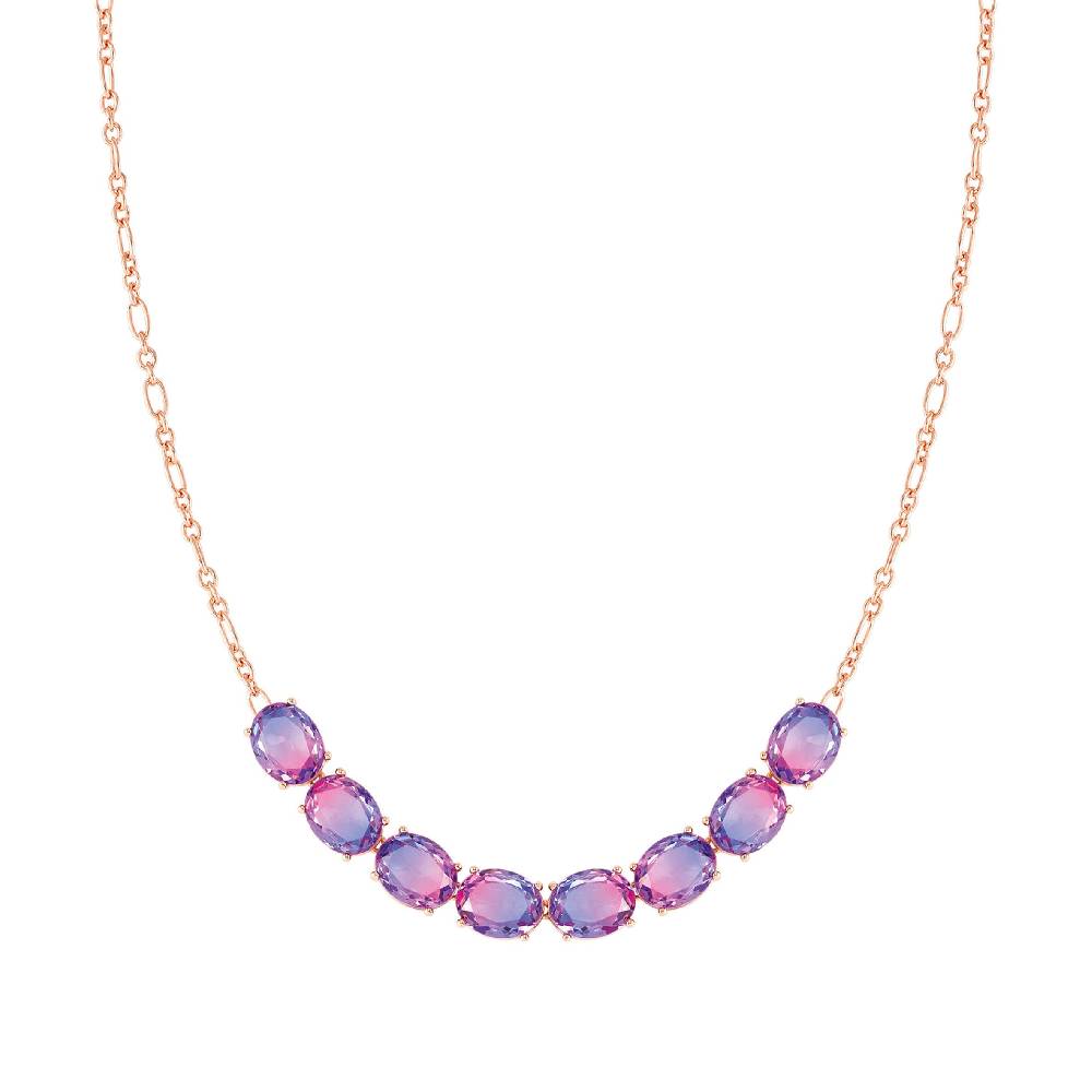 Nomination Collana Symbiosi pietre bicolore rosa e viola I Più Venduti