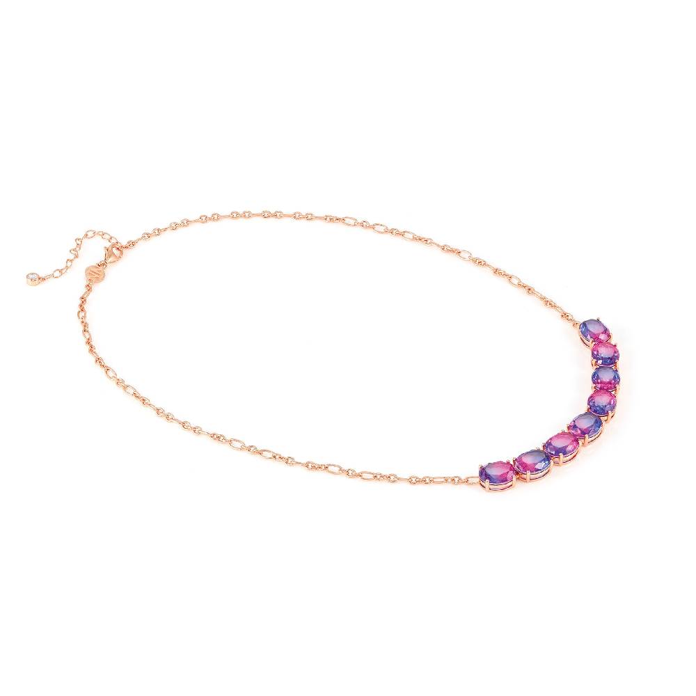 Nomination Collana Symbiosi pietre bicolore rosa e viola I Più Venduti