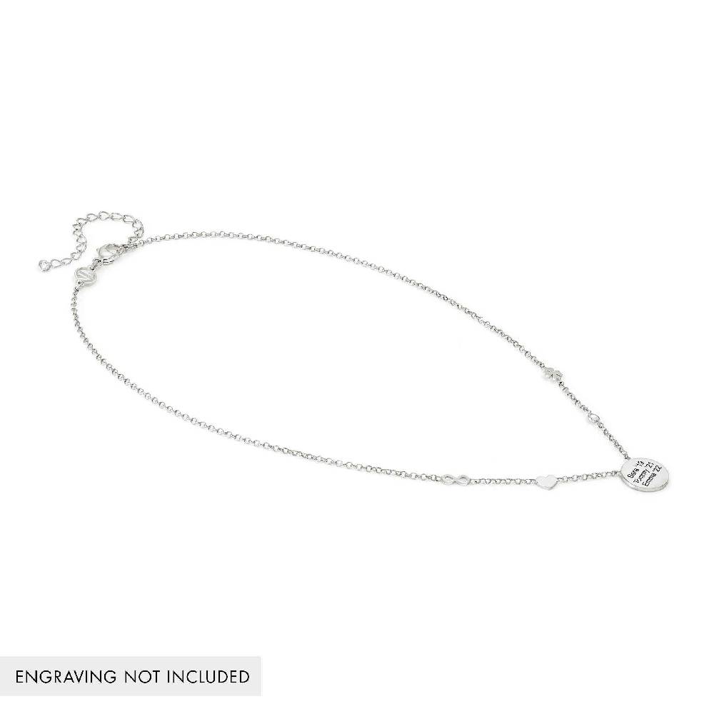 Nomination Collana Messaggi d'amore Tondo incidibile e mix simboli Negozio