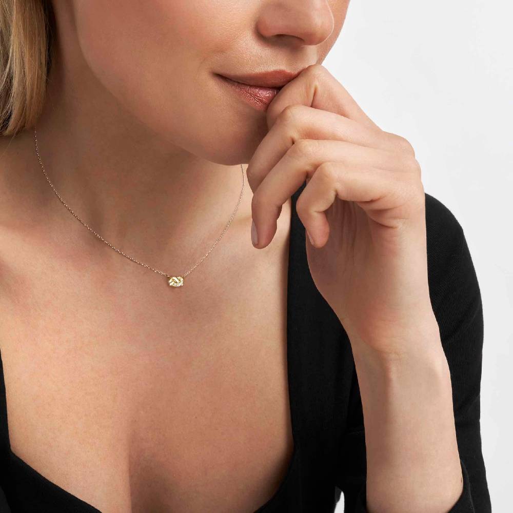 Nomination Collana MyTreasure Nodo in Oro e Diamanti Moda
