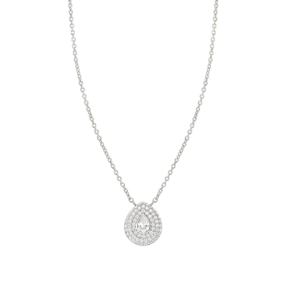 Nomination Collana Domina con Simbolo goccia e Zirconi Italia