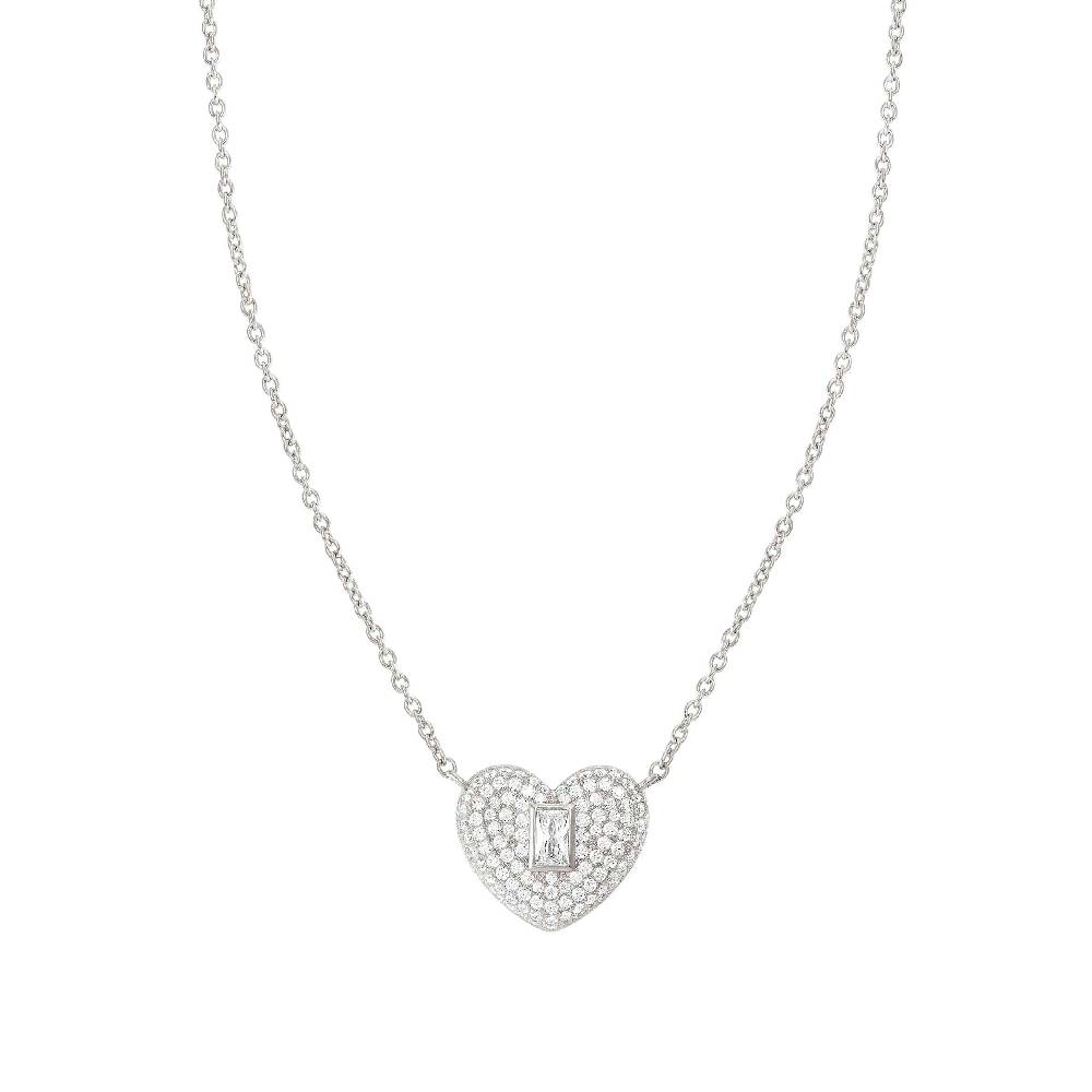 Nomination Collana Domina con Simbolo cuore e Zirconi Spedizione Gratuita