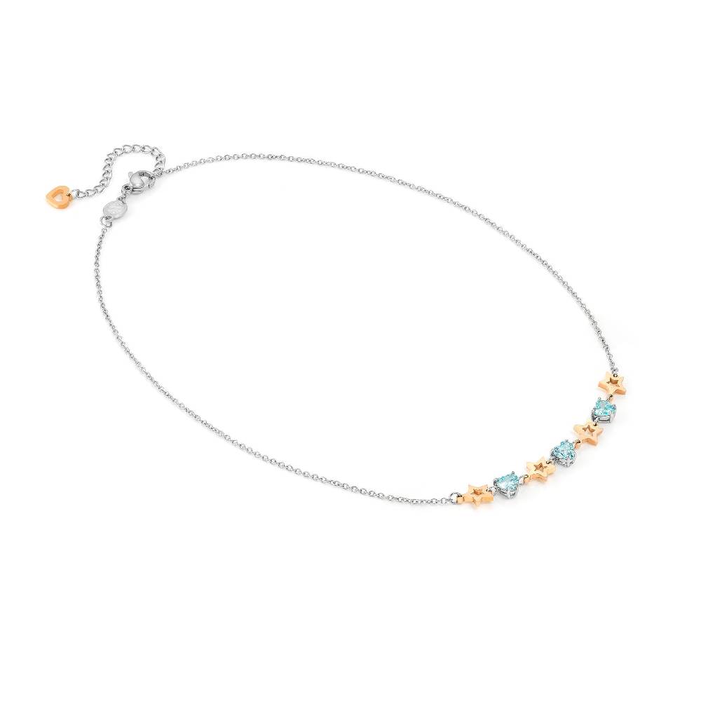 Nomination Collana Principessina pietre celesti e stelle Novità