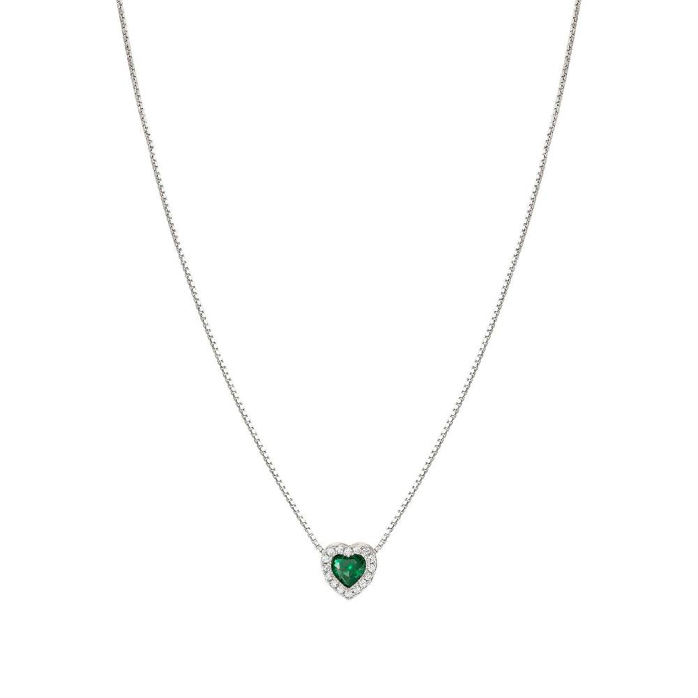Nomination Collana All My Love Cuore Verde Presa