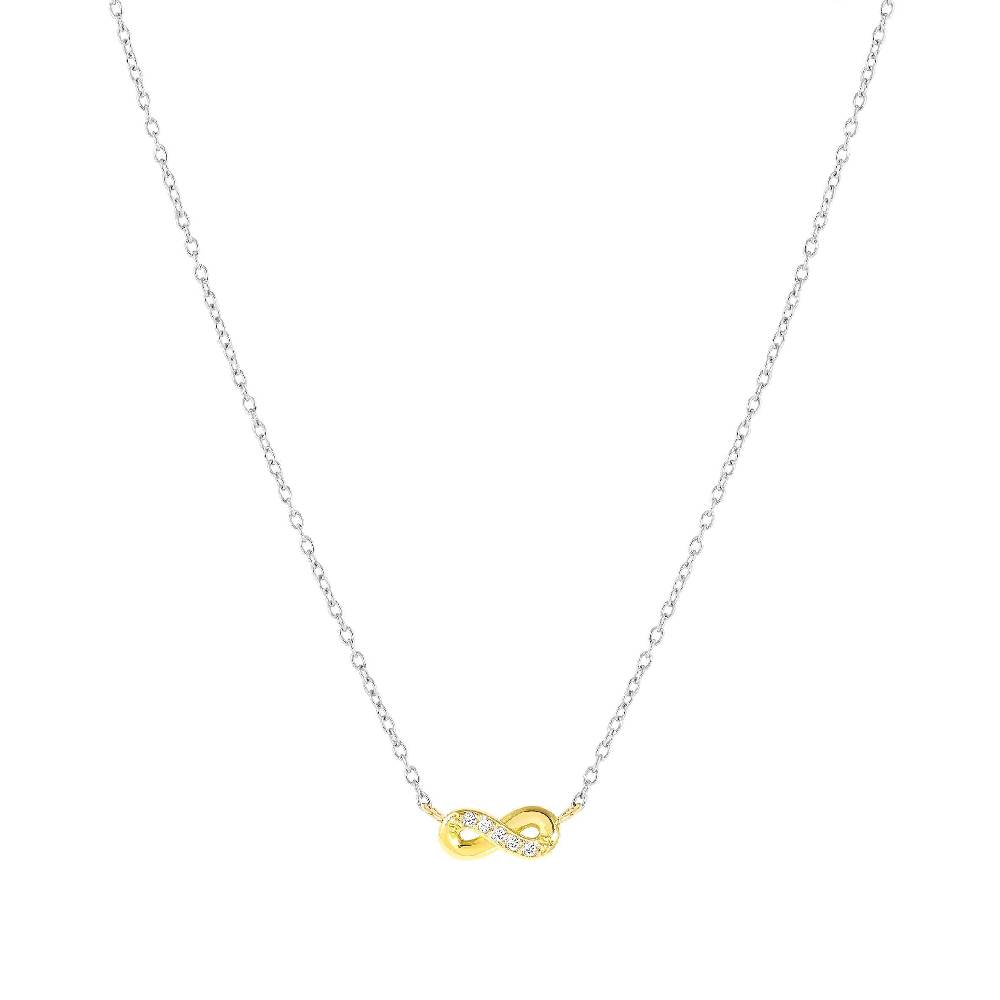 Nomination Collana MyTreasure Infinito in Oro e Diamanti Outlet