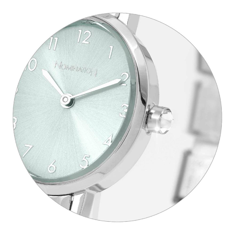 Nomination Orologio Composable Time Verde Acqua Sunray Ovale Saldi