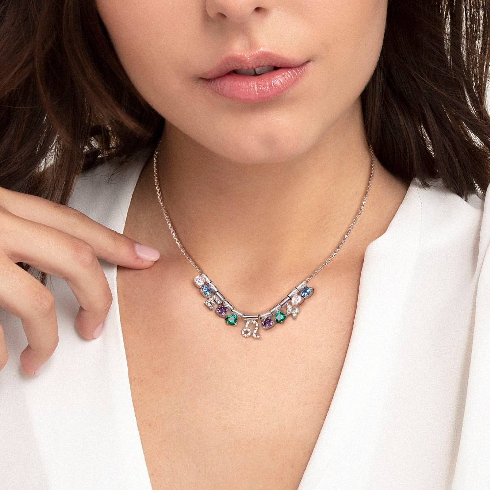 Nomination Ciondolo SeiMia con Cubic Zirconia Rosso e Bianco Economico