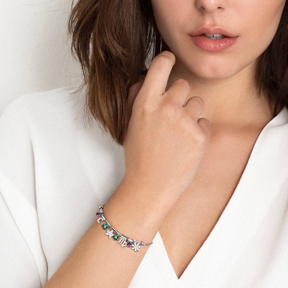 Nomination Ciondolo SeiMia con Cubic Zirconia Celeste e Bianco Moda