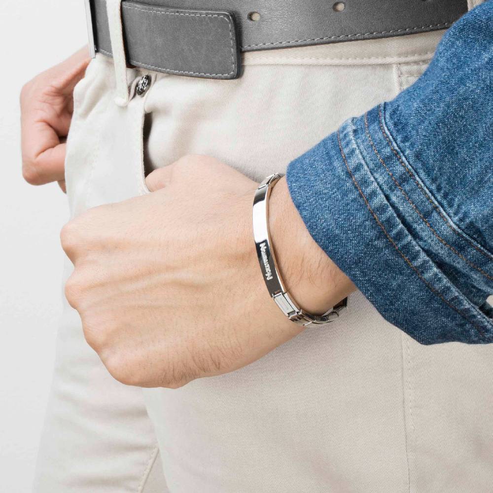 Nomination Bracciale Trendsetter in acciaio con placca Novità