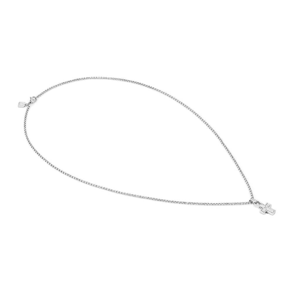 Nomination Collana ManVision con pendente Croce e Zircone Saldi