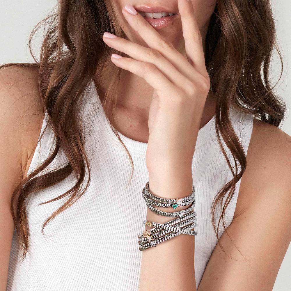 Nomination Bracciale Extension in Acciaio e Cuore madreperla Promozione