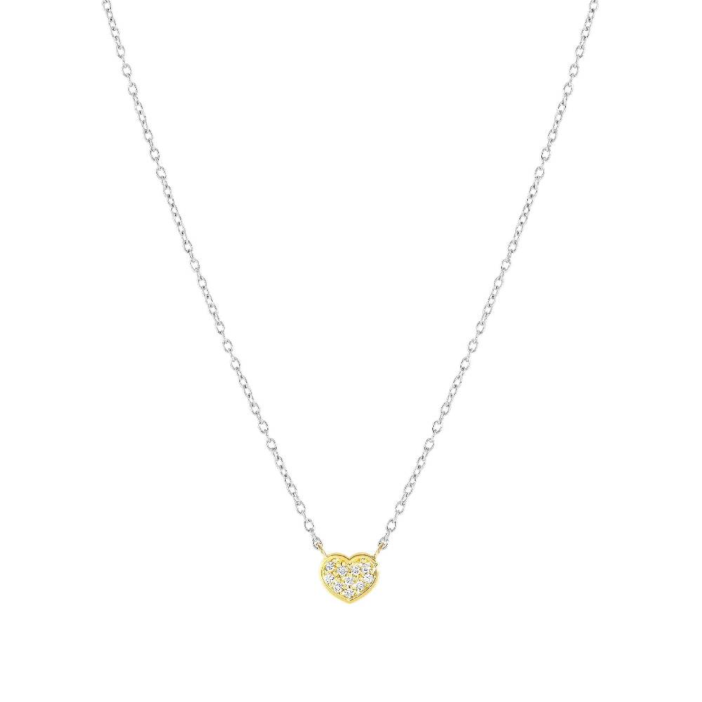 Nomination Collana MyTreasure Cuore in Oro e Diamanti Qualità Garantita
