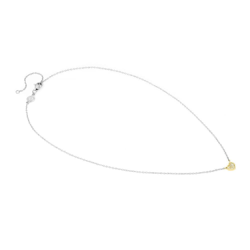 Nomination Collana MyTreasure Cuore in Oro e Diamanti Qualità Garantita