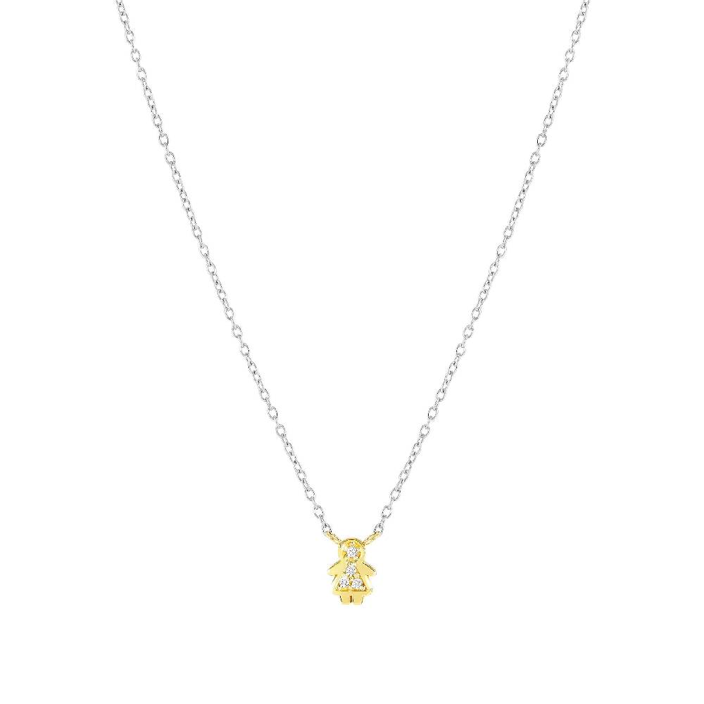 Nomination Collana MyTreasure Bambina in Oro e Diamanti Prezzo Ridotto