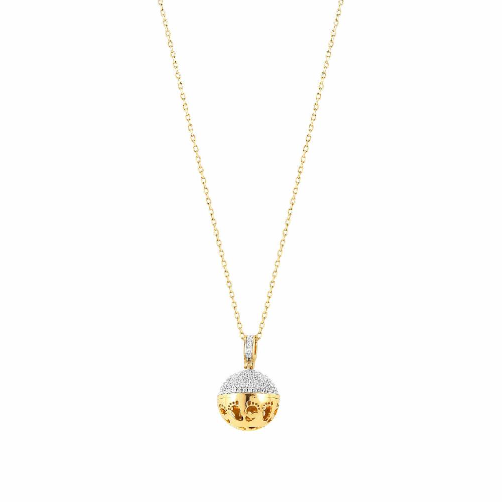 Nomination Collana New Born piedini oro giallo Outlet