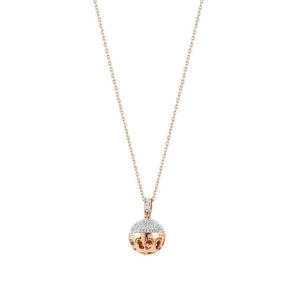 Nomination Collana New Born piedini oro rosa Hotsell