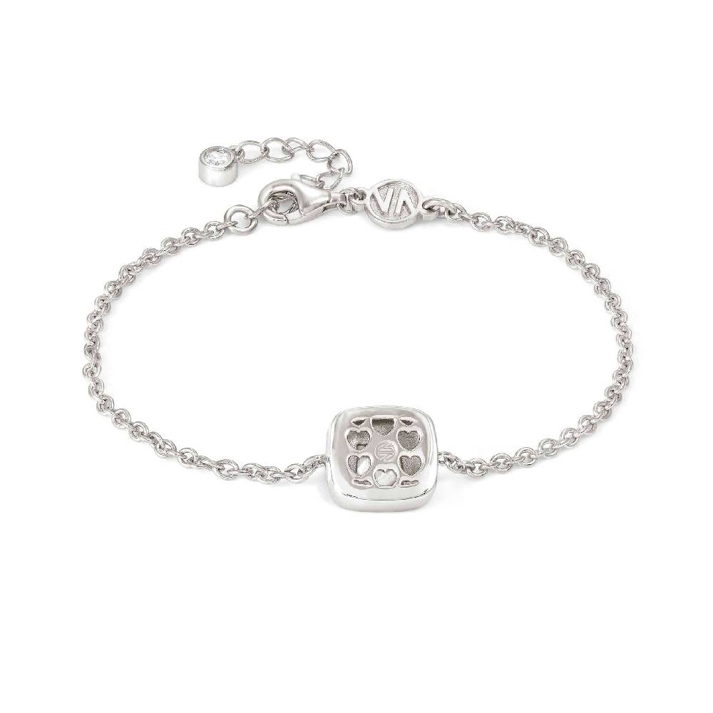 Nomination Bracciale Domina con Simbolo quadrato e Zirconi Economico