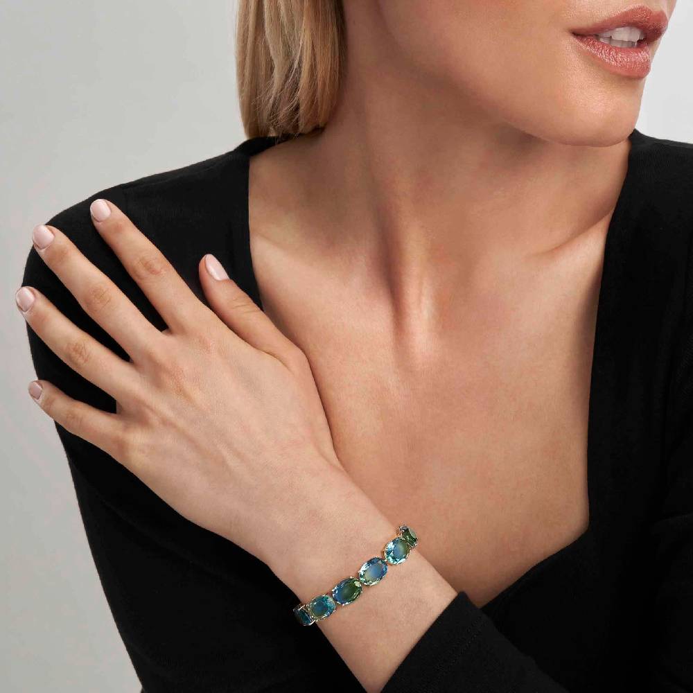 Nomination Bracciale Symbiosi con pietre grandi bicolor Negozio