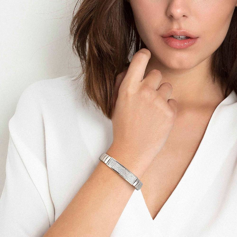 Nomination Bracciale estensibile GLITTER Medium in Acciaio Promozione