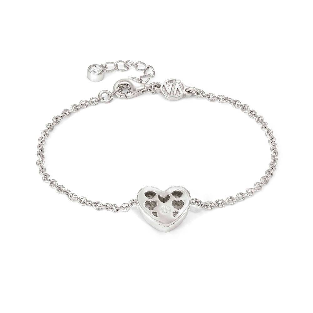 Nomination Bracciale Domina con Simbolo cuore e Zirconi Consegna Veloce