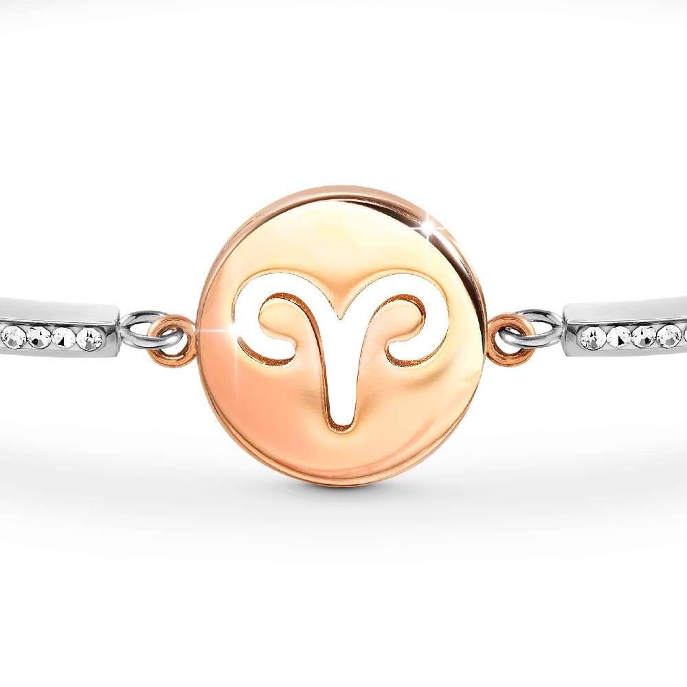 Nomination Bracciale Milleluci Zodiaco Ariete in PVD rosa e Cristalli Offerte