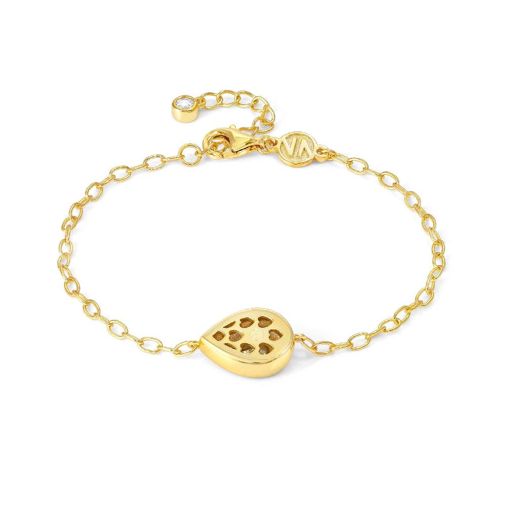 Nomination Bracciale Domina oro con simbolo goccia Nuovo