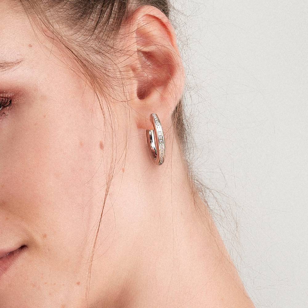 Nomination Orecchini Unconditionally con Cubic Zirconia Soddisfazione Garantita