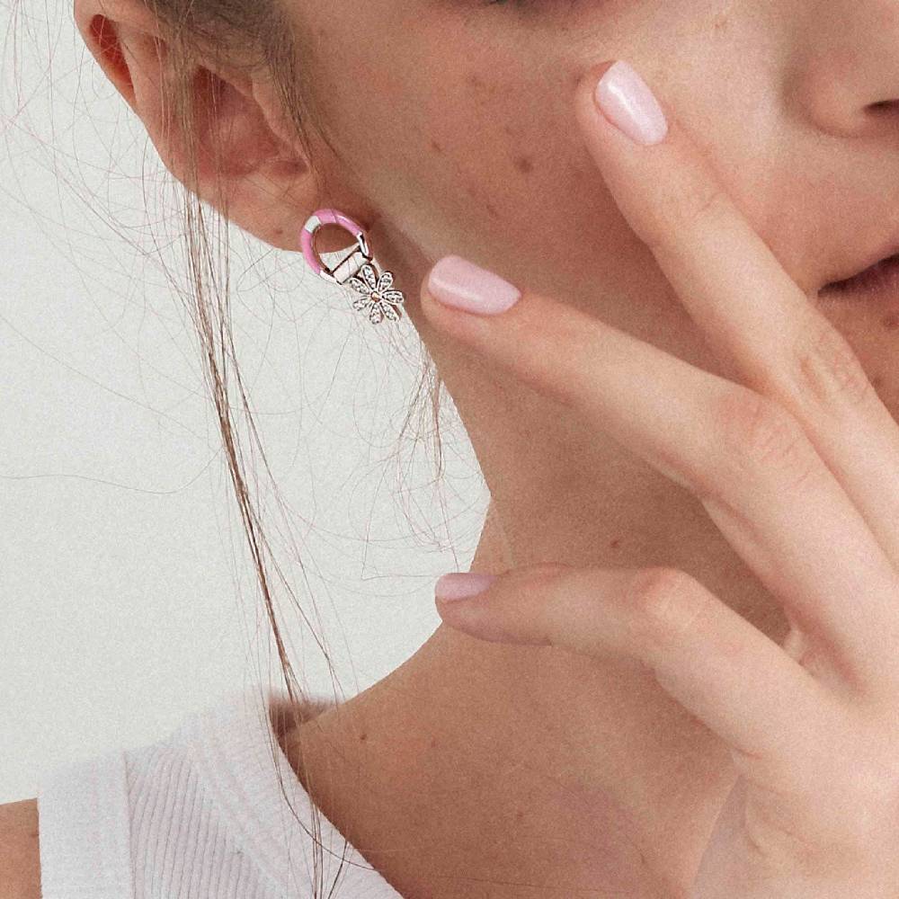 Nomination Orecchino SeiMia in Argento e Smalto Giallo Shopping Online