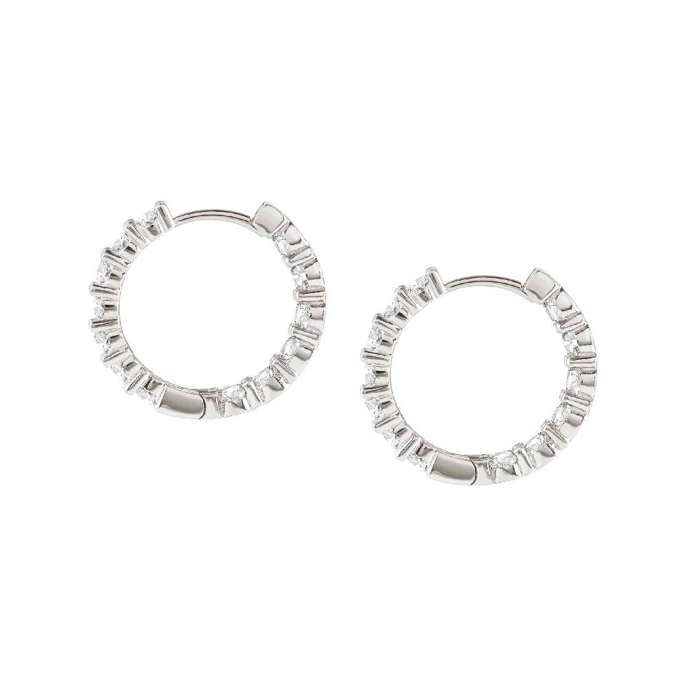 Nomination Orecchini a cerchio Chic&Charm Joyful Edition Pietre Bianche Affare Del Giorno