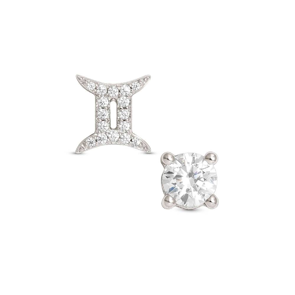 Nomination Orecchini MYZODIAC Gemelli in argento e zircone Offerta