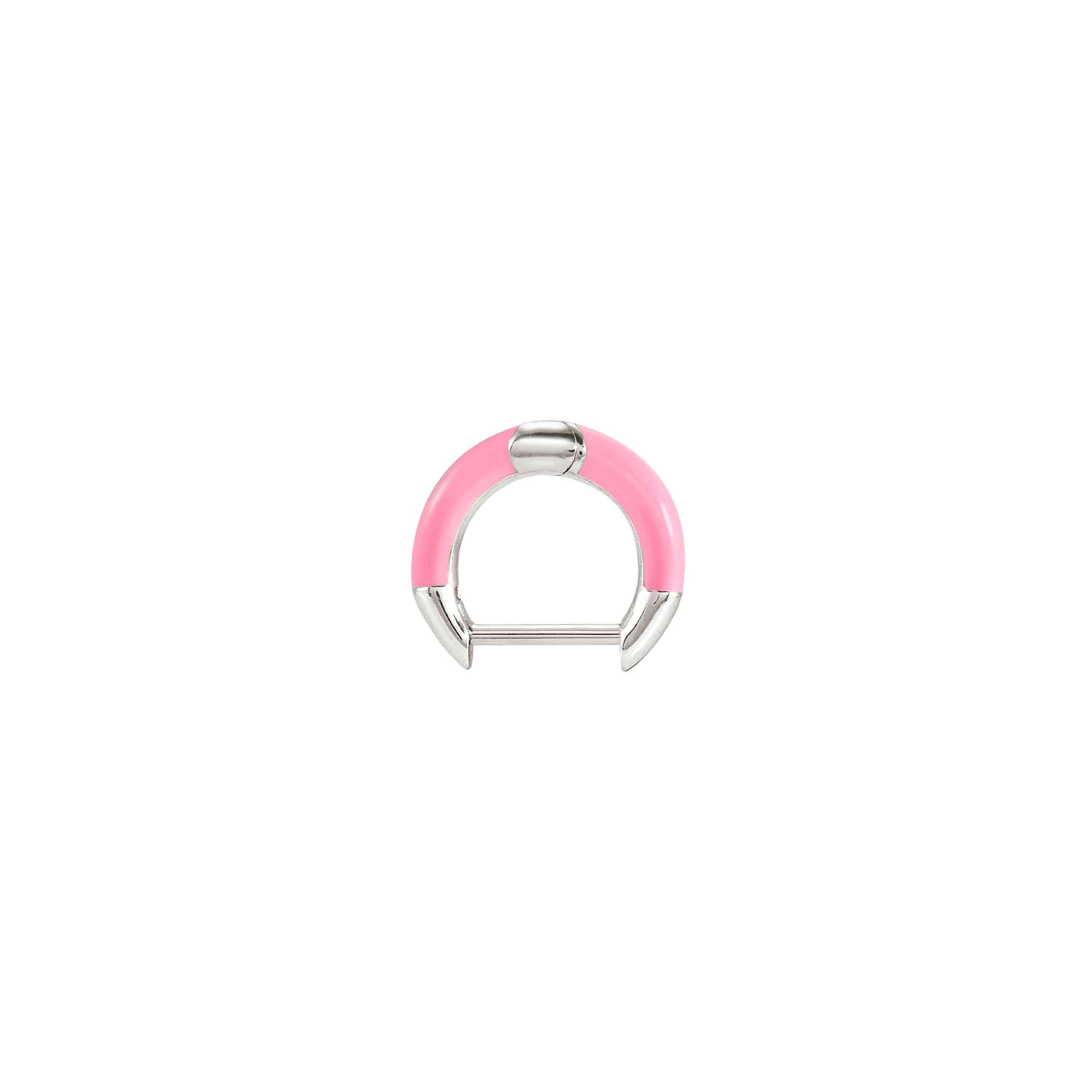 Nomination Orecchino SeiMia in Argento e Smalto Rosa Offerte