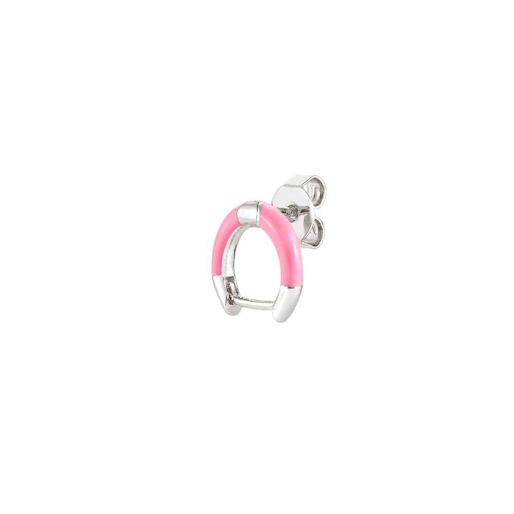 Nomination Orecchino SeiMia in Argento e Smalto Rosa Offerte